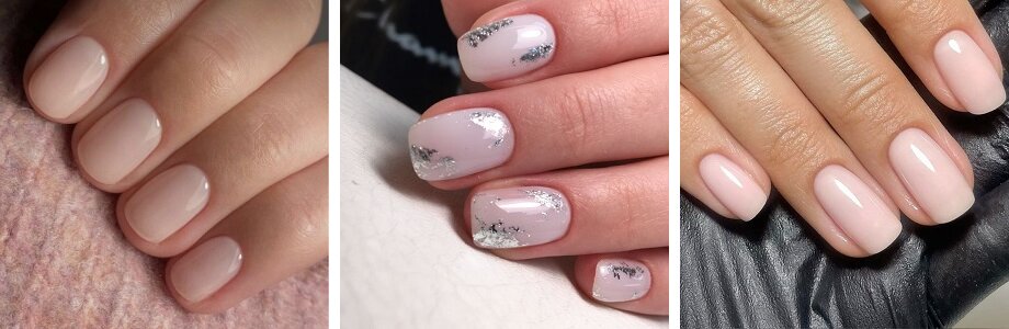 Milky nails