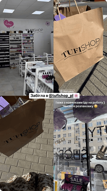 Prachtige foto's van TUFISHOP