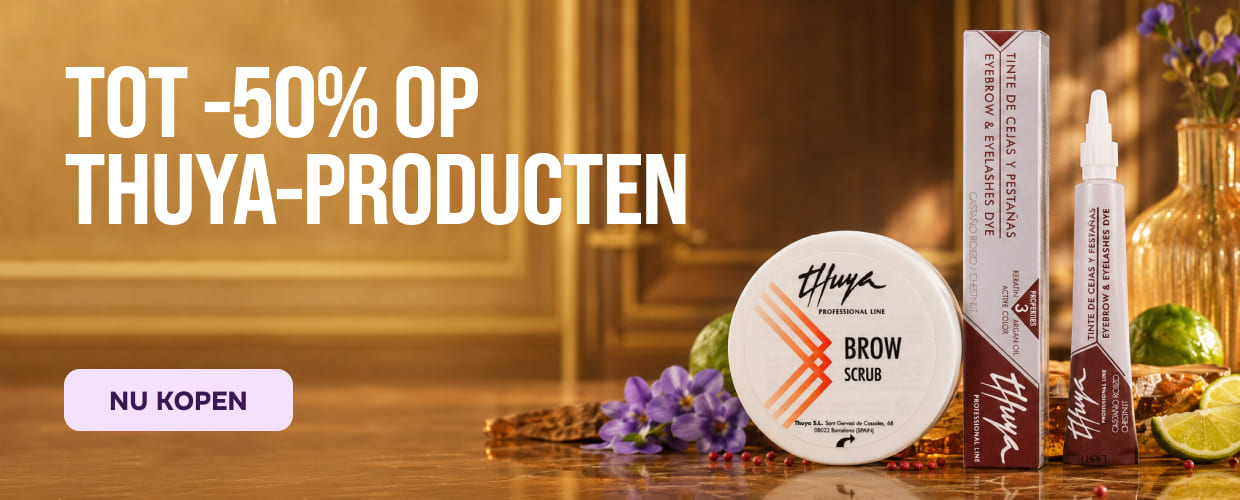 actie op Thuya-producten