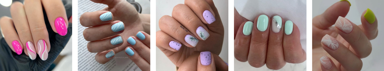 zomerse gellak kleuren