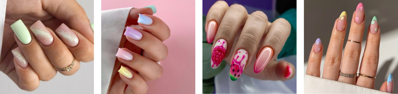 zomermanicure ideeën